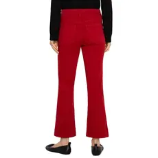 LIVERPOOL LIVERPOOL JEANS GIA CROP FLARE W/WIDE HEM CARNELIAN