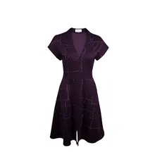 MELOW DESIGN MELOW ROBE JOSEE BLACKBERRY