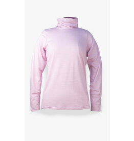 BONNETIER BONNETIER COL ROULE MERINO ROSE