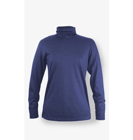 BONNETIER BONNETIER COL ROULE MERINO BLEU NUIT