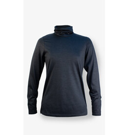 BONNETIER BONNETIER COL ROULE MERINO NOIR