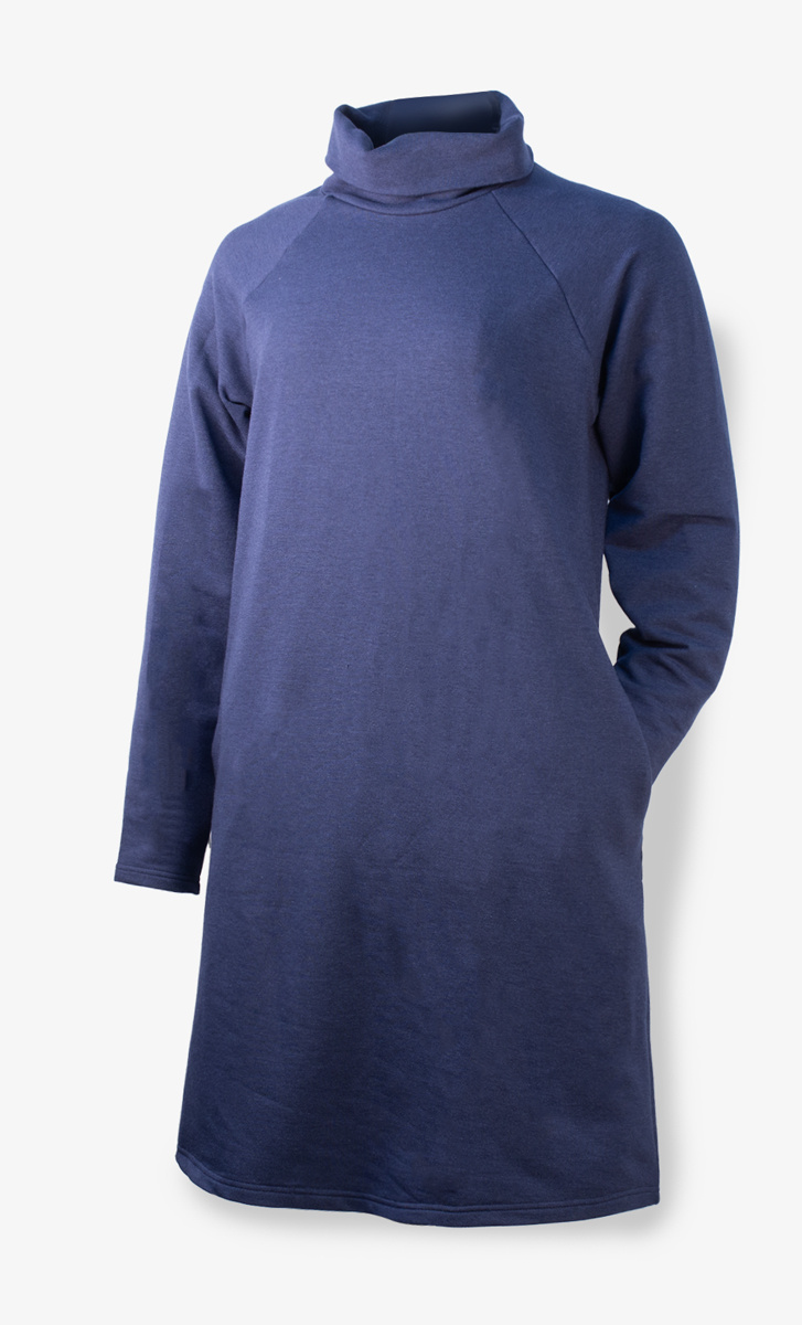 BONNETIER ROBE TAIGA MARINE