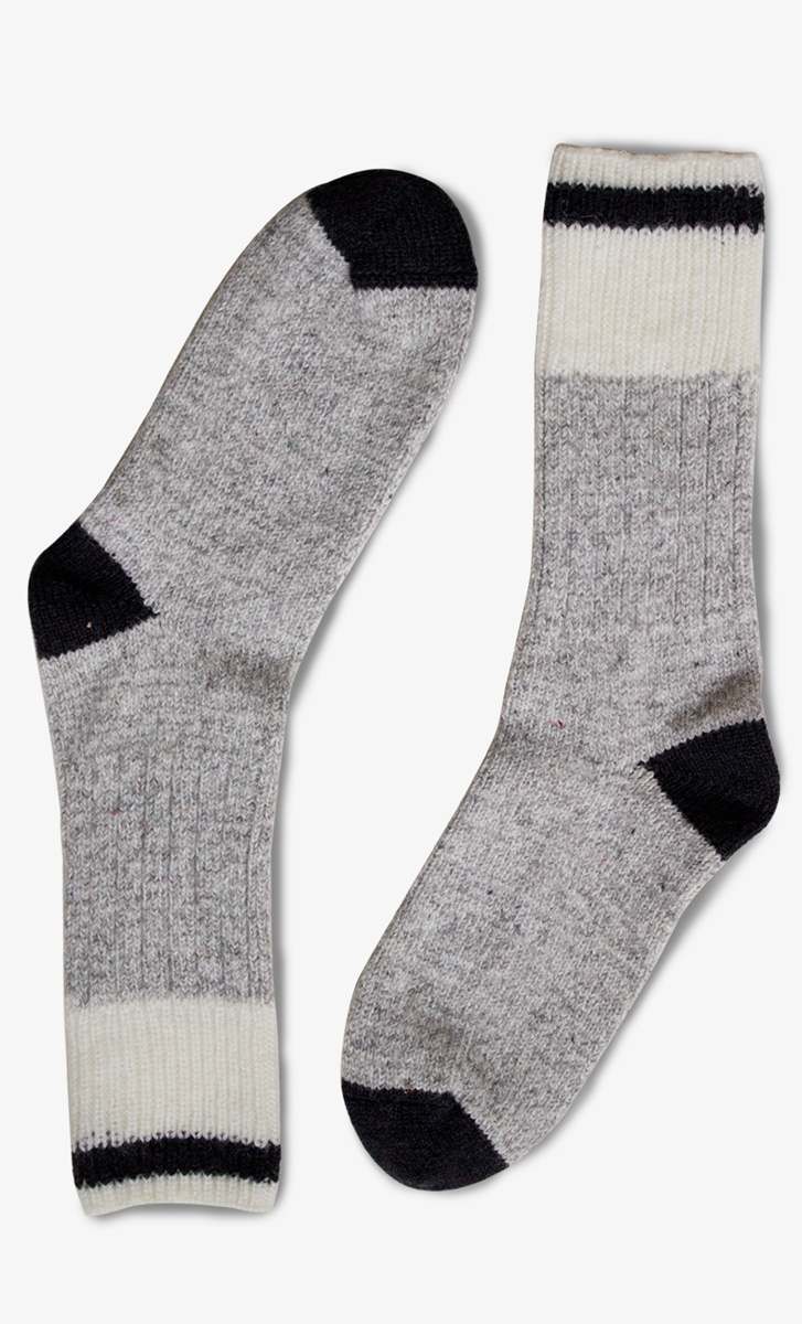 BONNETIER BAS LAINE B0033/34 GRIS/NOIR