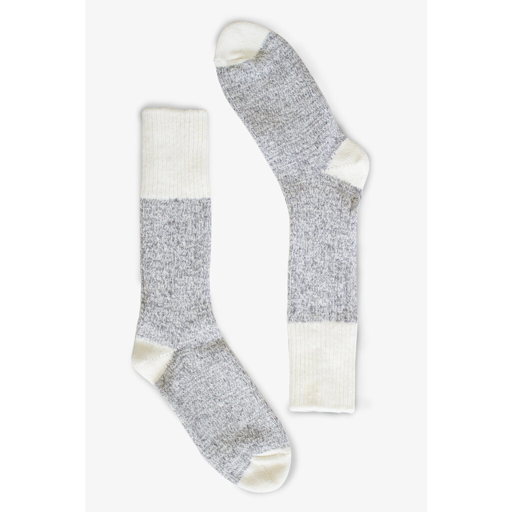 BONNETIER BONNETIER BAS LAINE B0055 HIGH WOOL GRIS/BLANC