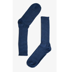 BONNETIER BONNETIER BAS LAINE B0071 75% MERINO BLEU