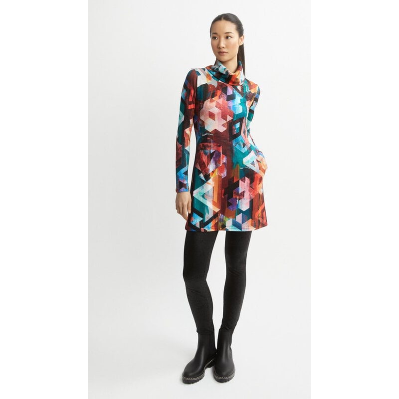 DINH BA DINH BA TUNIQUE BEAT COLORE