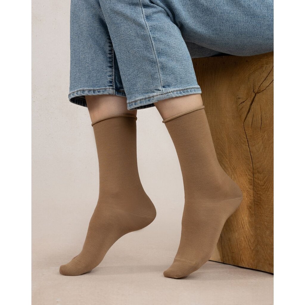 BLEU FORÊT BLEU FORET CHAUSSETTE VELOUTE LAINE 6700 CARAMEL
