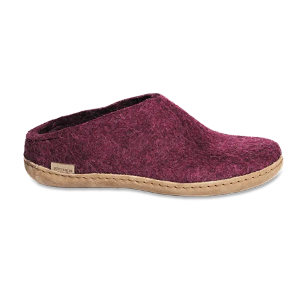 GLERUPS GLERUP SLIPPER CRANBERRY