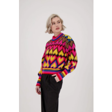 GABBY ISABELLA GABBY ISABELLA 524543 QUEEN HEARTS SWEATER MULTI