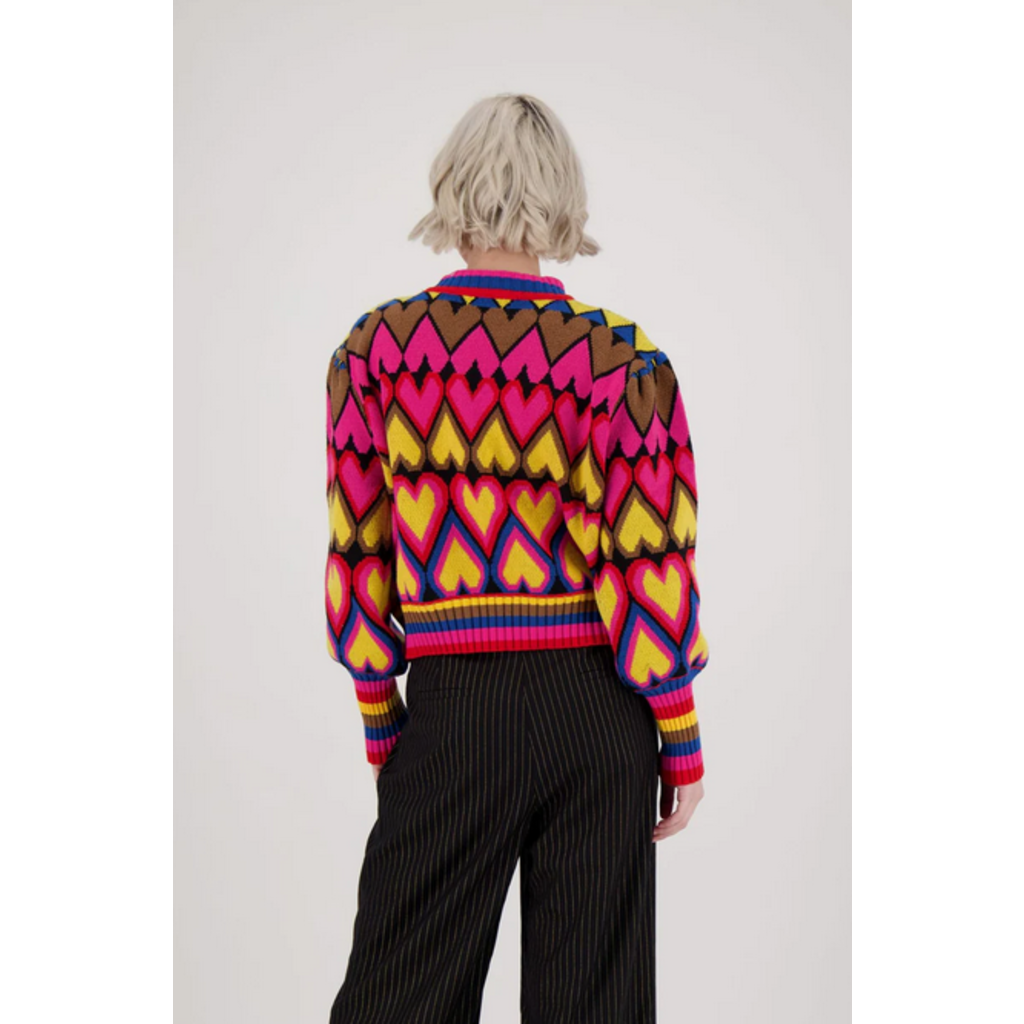 GABBY ISABELLA GABBY ISABELLA 524543 QUEEN HEARTS SWEATER MULTI