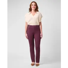 YOGA JEANS YOGA JEANS SLIM HIGH RISE 30'' INSEAM MADRID/POURPRE