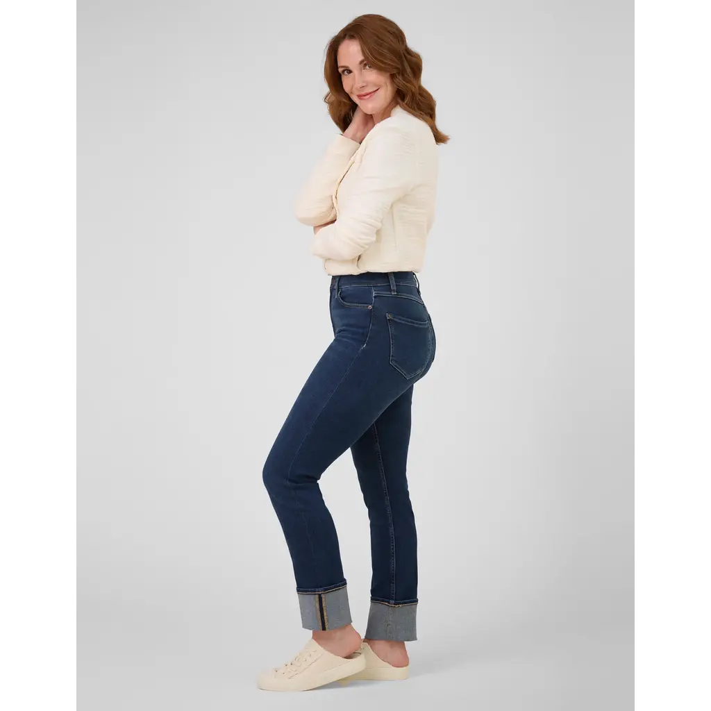 YOGA JEANS YOGA JEANS SLIM WIDE FOLDED CUFF 28'' MILOS