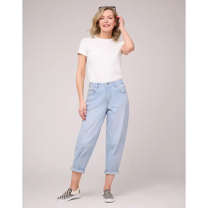 YOGA JEANS YOGA JEANS MALIA 25'' PACIFIC BLUE