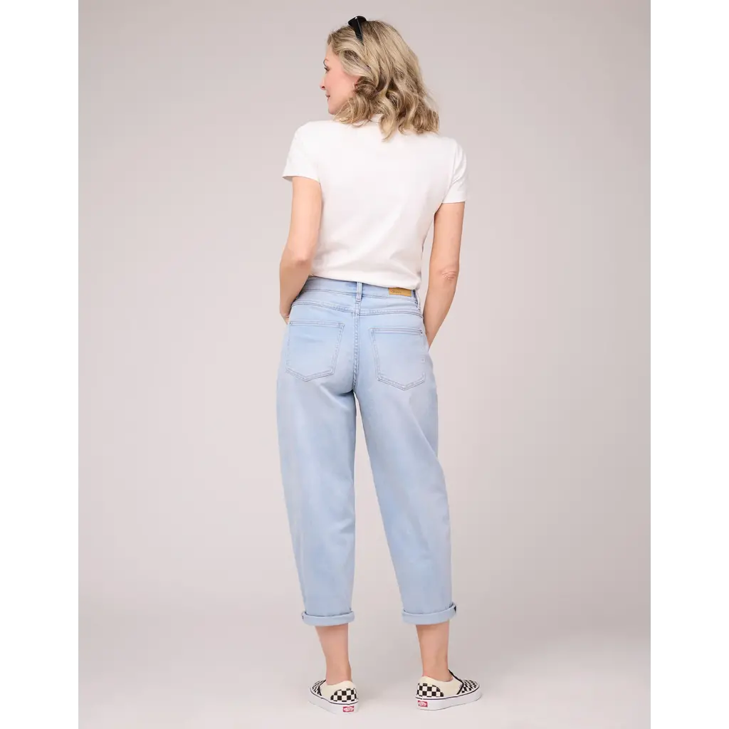 YOGA JEANS YOGA JEANS MALIA 25'' PACIFIC BLUE