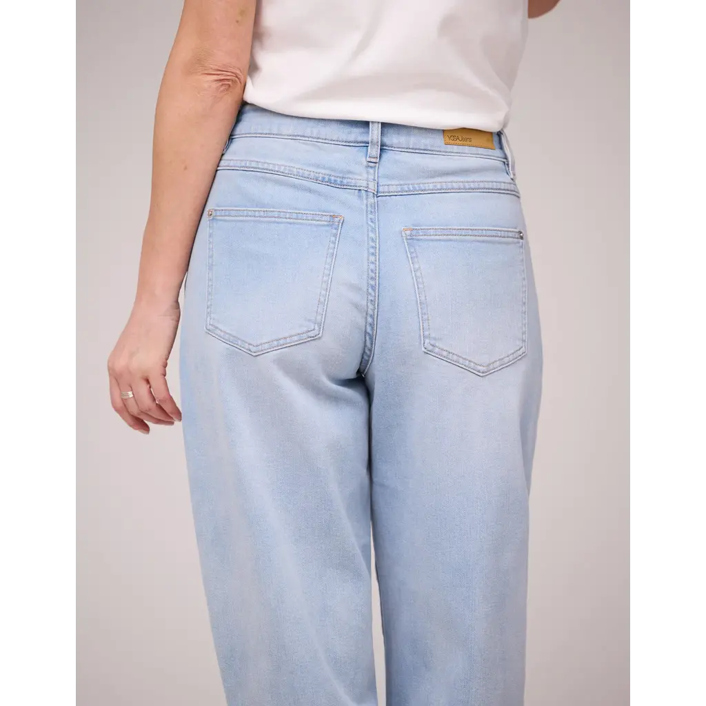YOGA JEANS YOGA JEANS MALIA 25'' PACIFIC BLUE