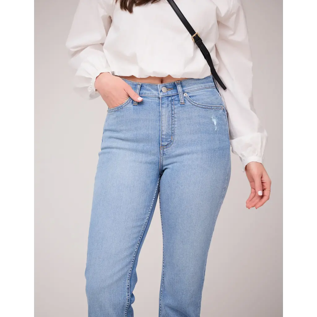 YOGA JEANS YOGA JEANS EMILY SLIM CLASSIC RISE 28'' INSEAM BALI BEACH