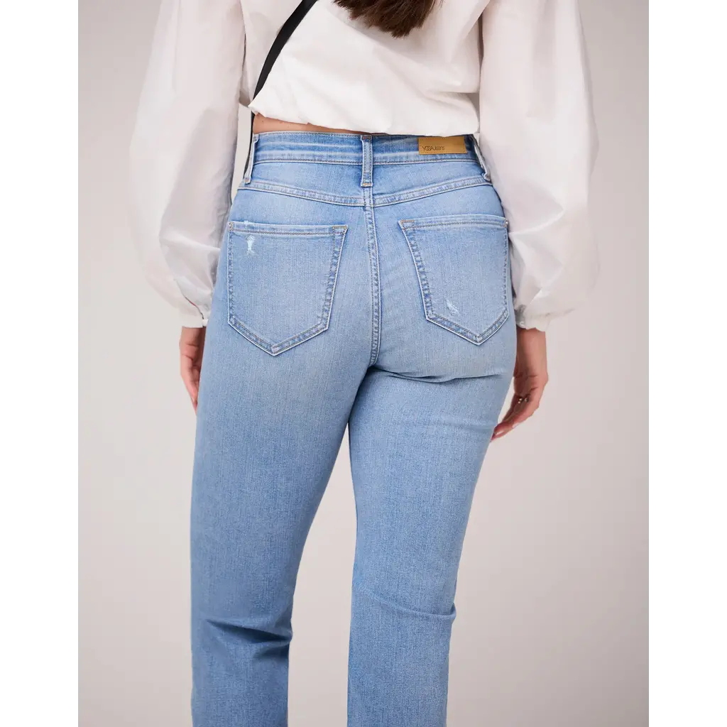 YOGA JEANS YOGA JEANS EMILY SLIM CLASSIC RISE 28'' INSEAM BALI BEACH