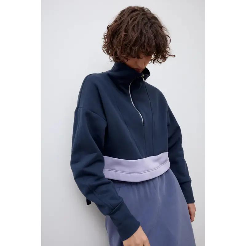 EVE GRAVEL EVE GRAVEL HAUT JARO MARINE/LILAS