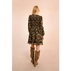 MOLLY BRACKEN MOLLY BRACKEN ROBE BLACK RUBY NOIR