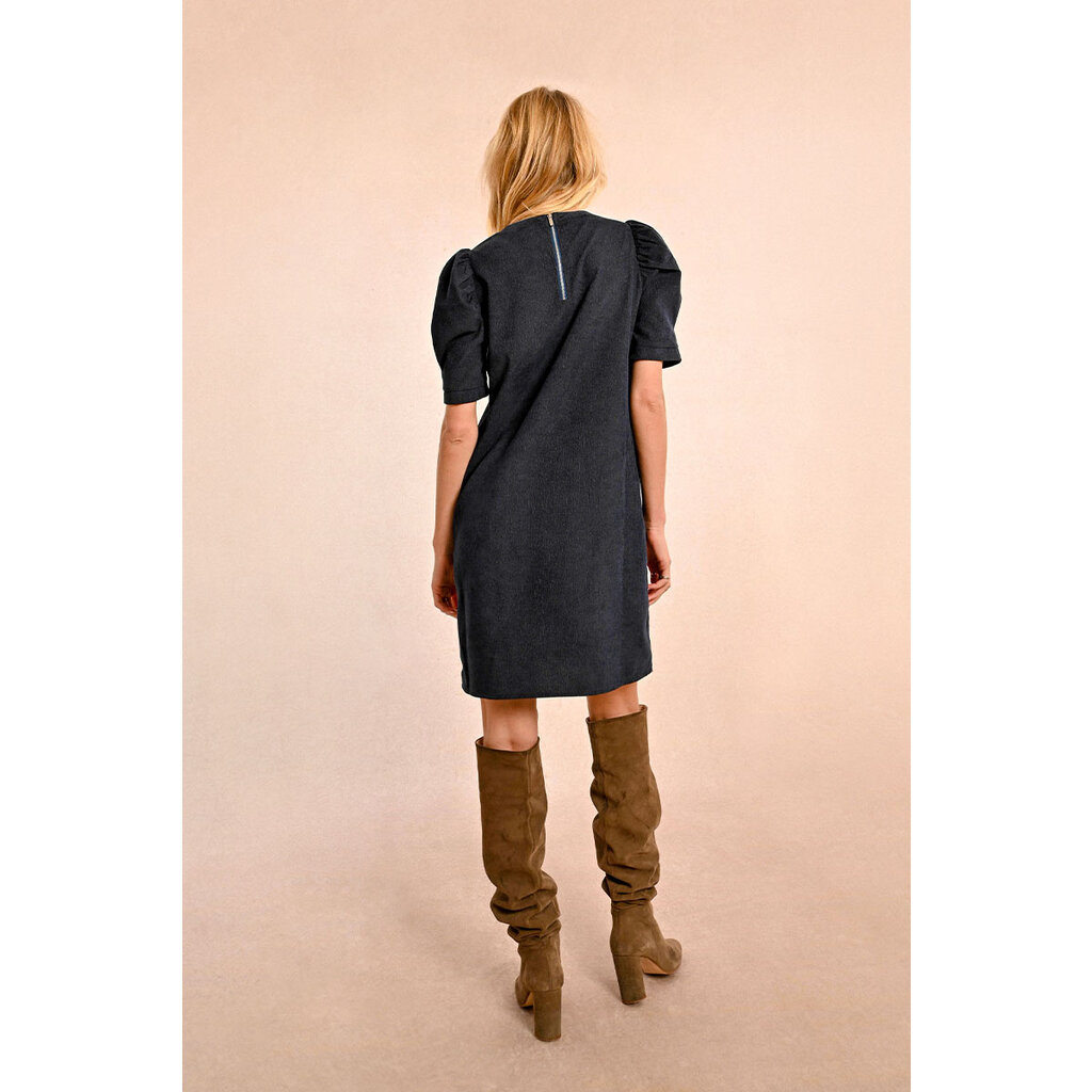 MOLLY BRACKEN MOLLY BRACKEN ROBE CORDUROY FIN MARINE