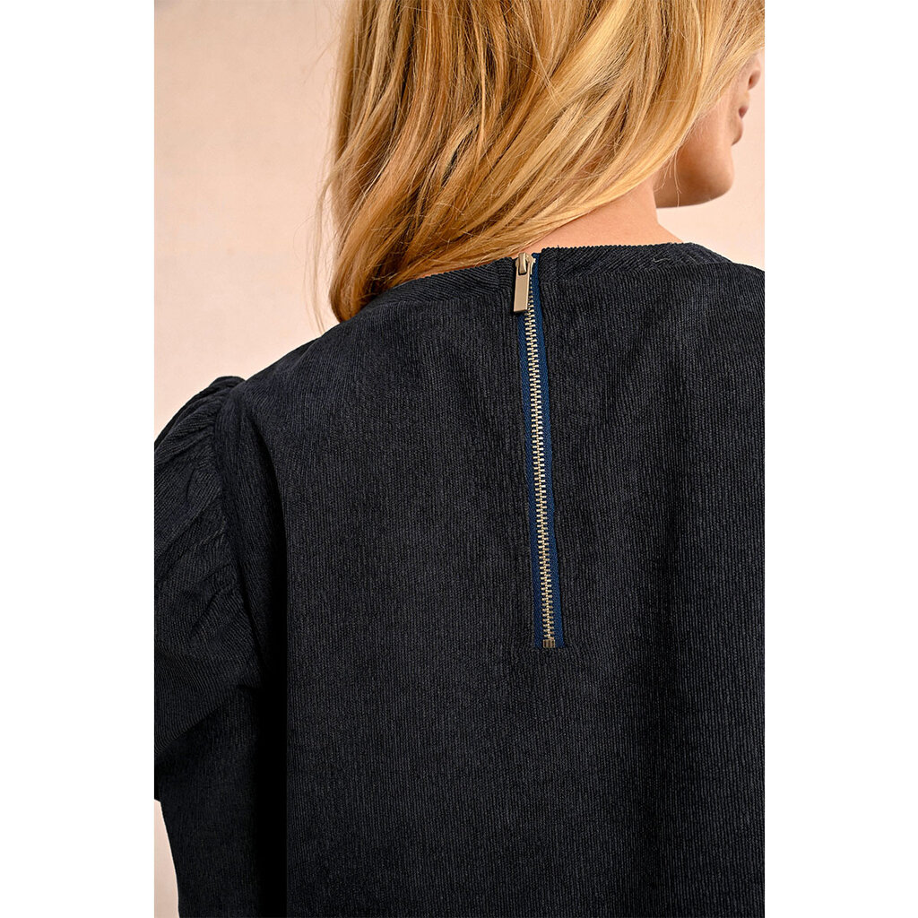 MOLLY BRACKEN MOLLY BRACKEN ROBE CORDUROY FIN MARINE