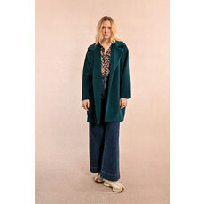 MOLLY BRACKEN MOLLY BRACKEN MANTEAU BLEU CANARD