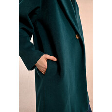 MOLLY BRACKEN MOLLY BRACKEN MANTEAU BLEU CANARD