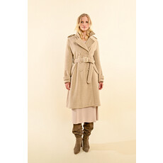 MOLLY BRACKEN MOLLY BRACKEN MANTEAU ASH/BEIGE