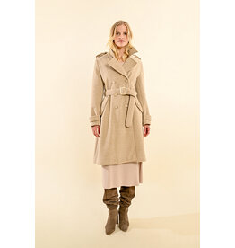 MOLLY BRACKEN MOLLY BRACKEN MANTEAU ASH/BEIGE