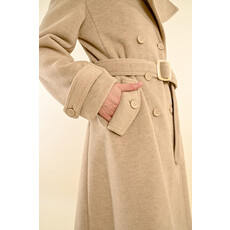 MOLLY BRACKEN MOLLY BRACKEN MANTEAU ASH/BEIGE