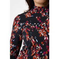 GARCIA GARCIA HAUT MOCK MOTIFS MULTI/NOIR