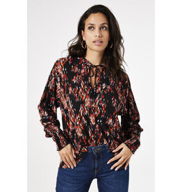 GARCIA GARCIA BLOUSE MOTIFS MULTI/NOIR