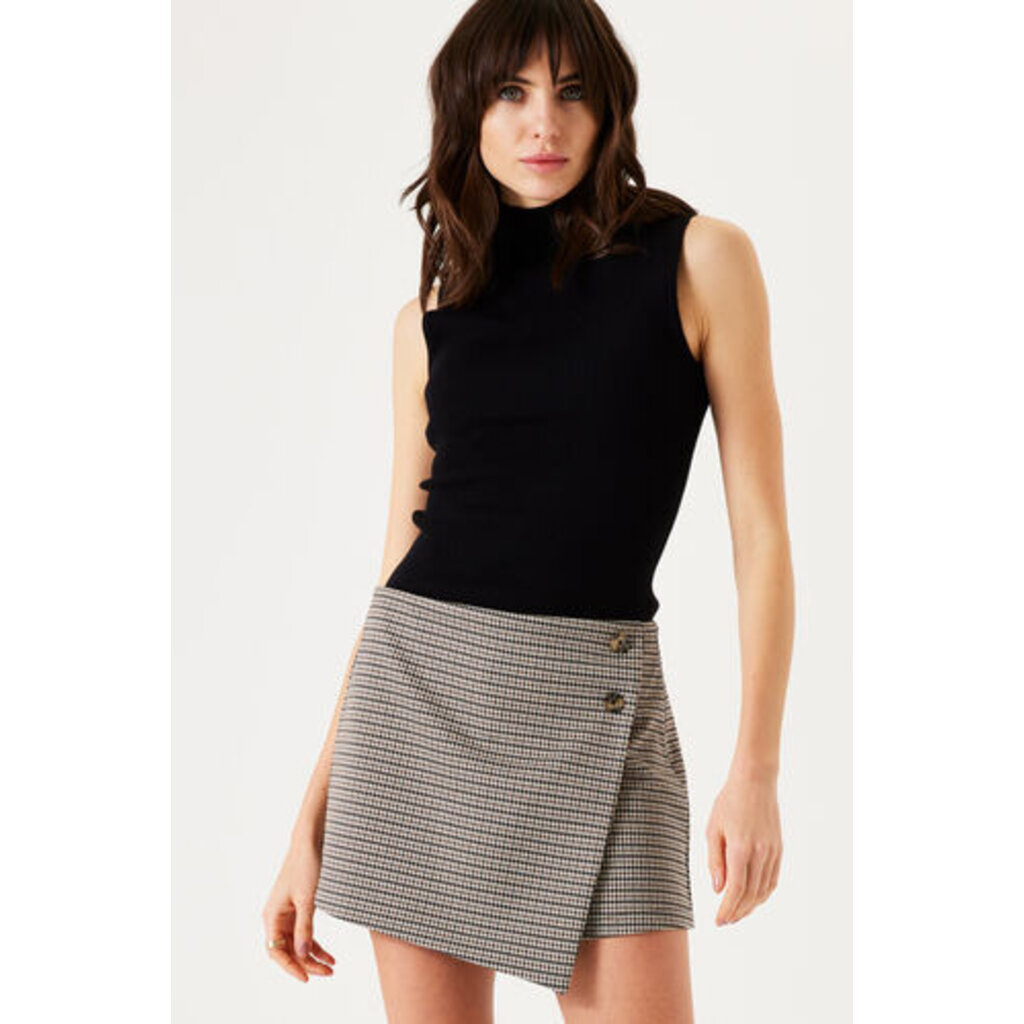 GARCIA GARCIA HAUT MOCK SANS MANCHE NOIR