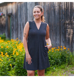 RIEN NE SE PERD TOUT SE CREE RIEN NE SE PERD ROBE SAMBA POIS NOIR ET BLANC