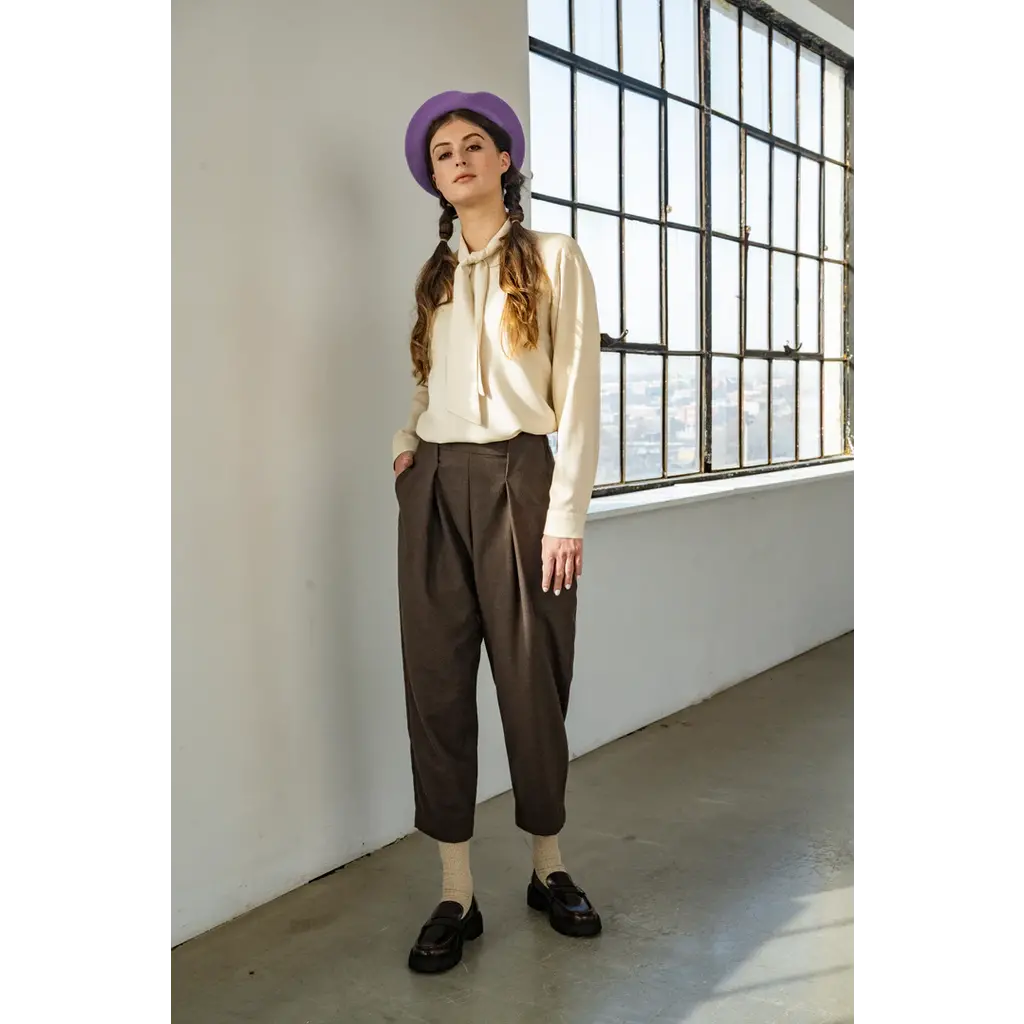 BODY BAG BODY BAG OLDEN PANTS BRUN