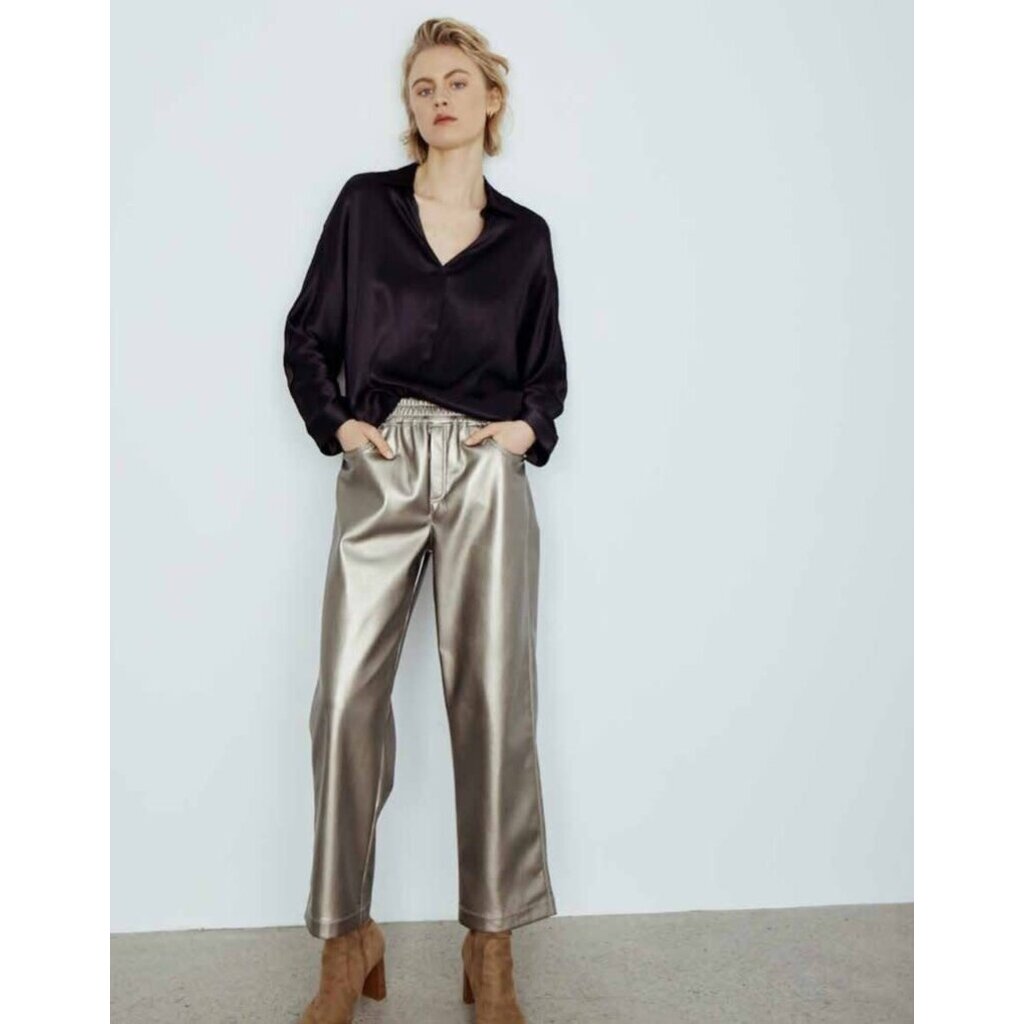 MELISSA NEPTON MELISSA NEPTON PANTALON HARLOW METALLIC SAGE