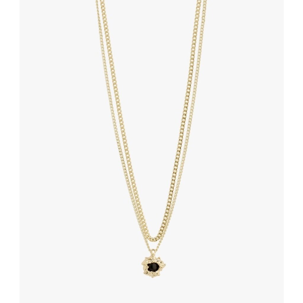 PILGRIM PILGRIM NECKLACE 102432101 ACT 2 IN 1 GOLD