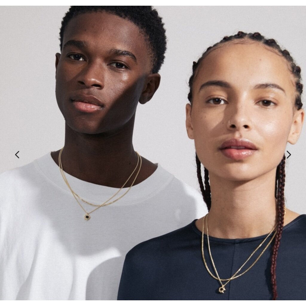 PILGRIM PILGRIM NECKLACE 102432101 ACT 2 IN 1 GOLD