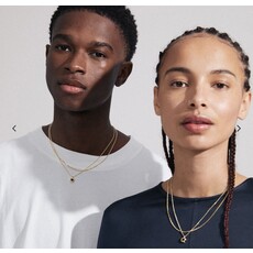 PILGRIM PILGRIM NECKLACE 102432101 ACT 2 IN 1 GOLD