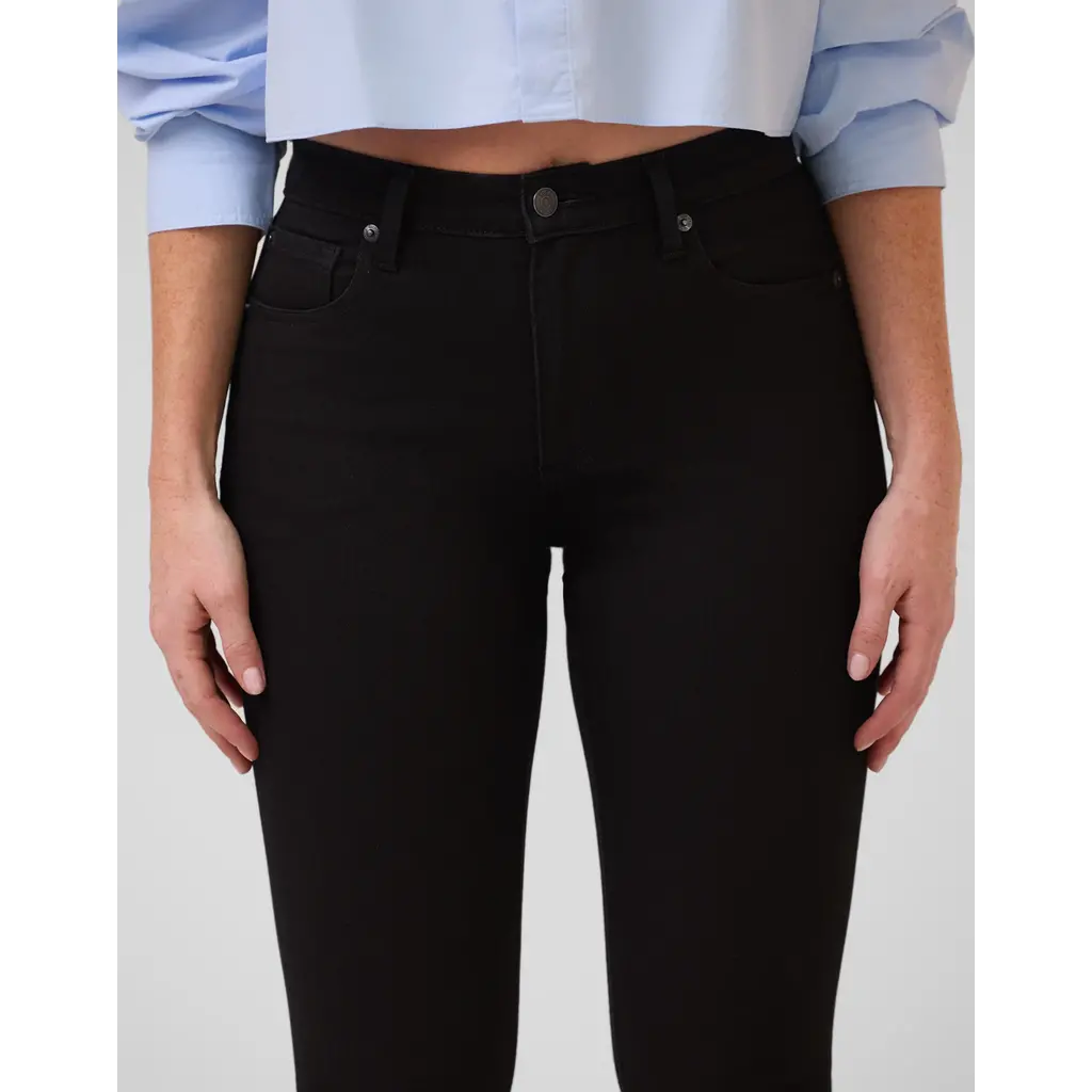 YOGA JEANS YOGA JEANS RACHEL 2008BK SKINNY CLASSIC RISE 30''BLACK