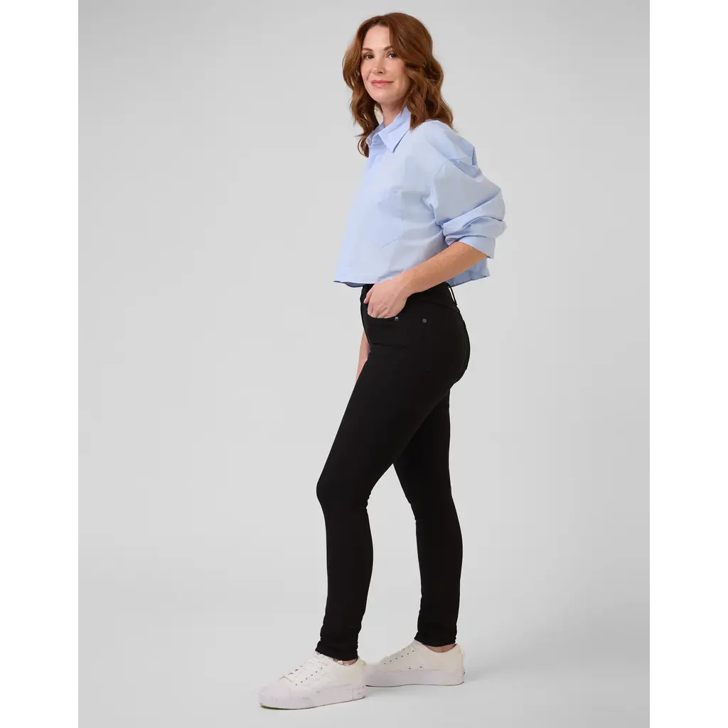 YOGA JEANS YOGA JEANS RACHEL 2008BK SKINNY CLASSIC RISE 30''BLACK