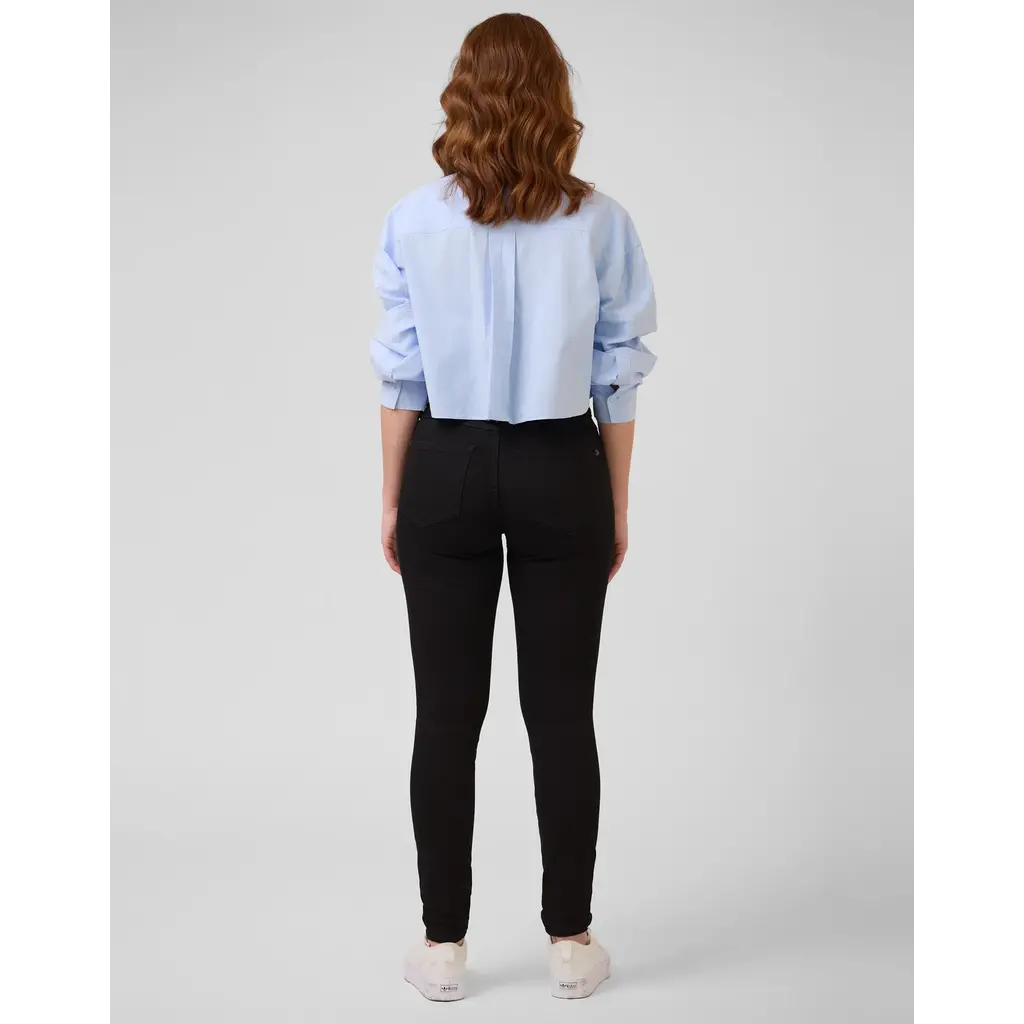 YOGA JEANS YOGA JEANS RACHEL 2008BK SKINNY CLASSIC RISE 30''BLACK