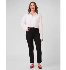 YOGA JEANS YOGA JEANS CHLOE 2644 STRAIGHT CLASSIC RISE 28'' BLACK