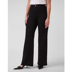 YOGA JEANS YOGA JEANS LILY 2645 WIDE LEG HIGH RISE 32'' INSEAM BLACK