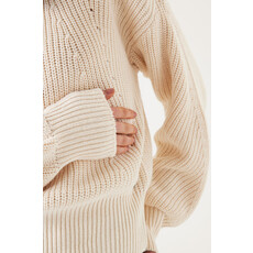 GARCIA GARCIA CHANDAIL MELANGE COTON WHITECAP