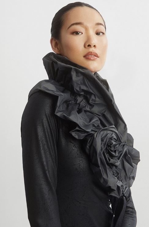 DINH BA FOULARD BAROQUE GRIS