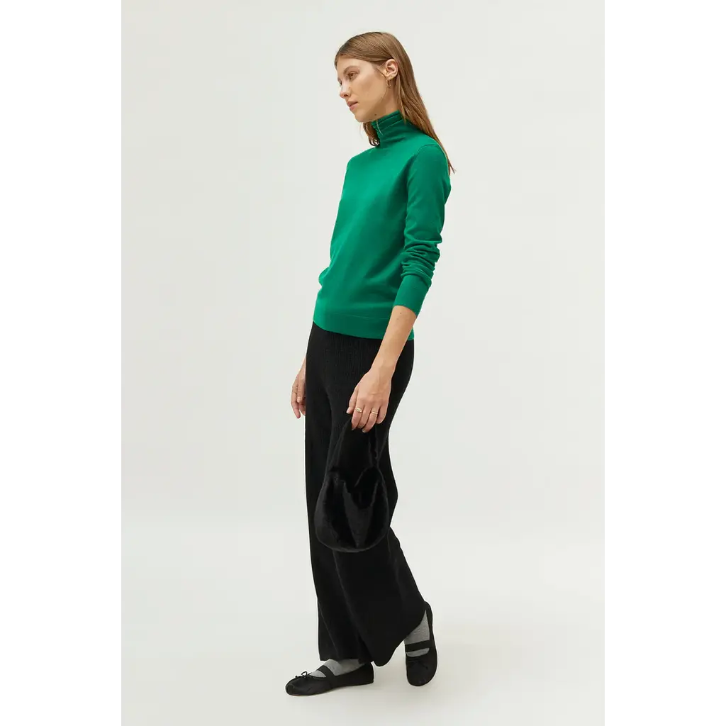 COMPANIA FANTASTICA COMPANIA PULL COL ROULE VERT