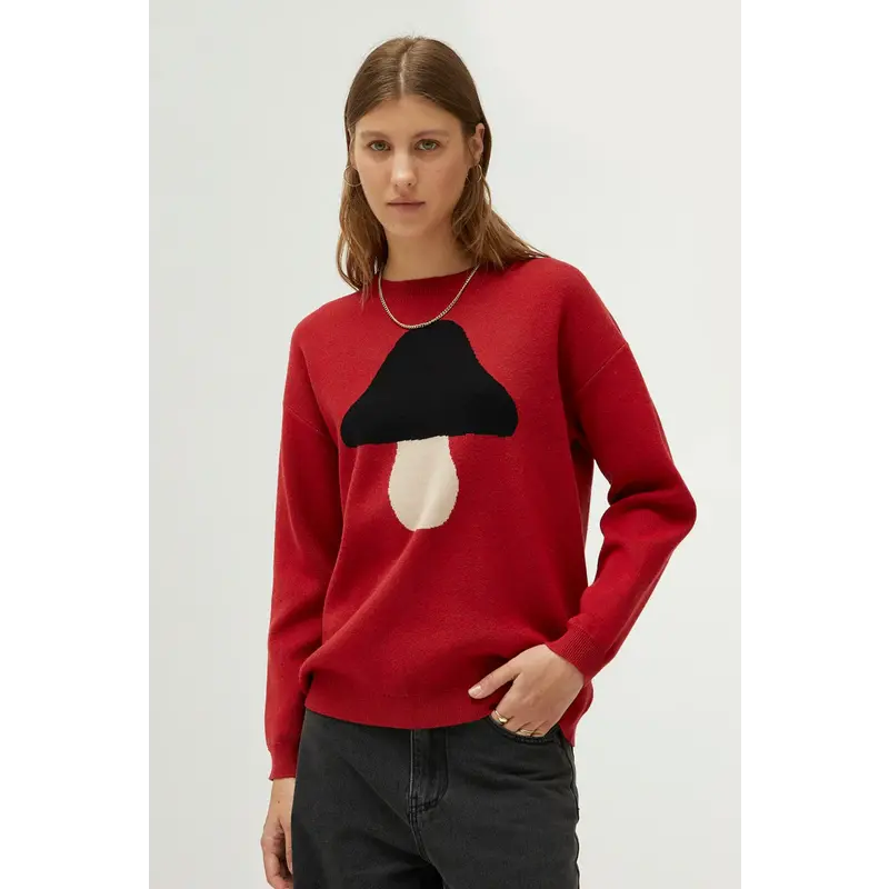 COMPANIA FANTASTICA COMPANIA PULL CHAMPIGNON ROUGE