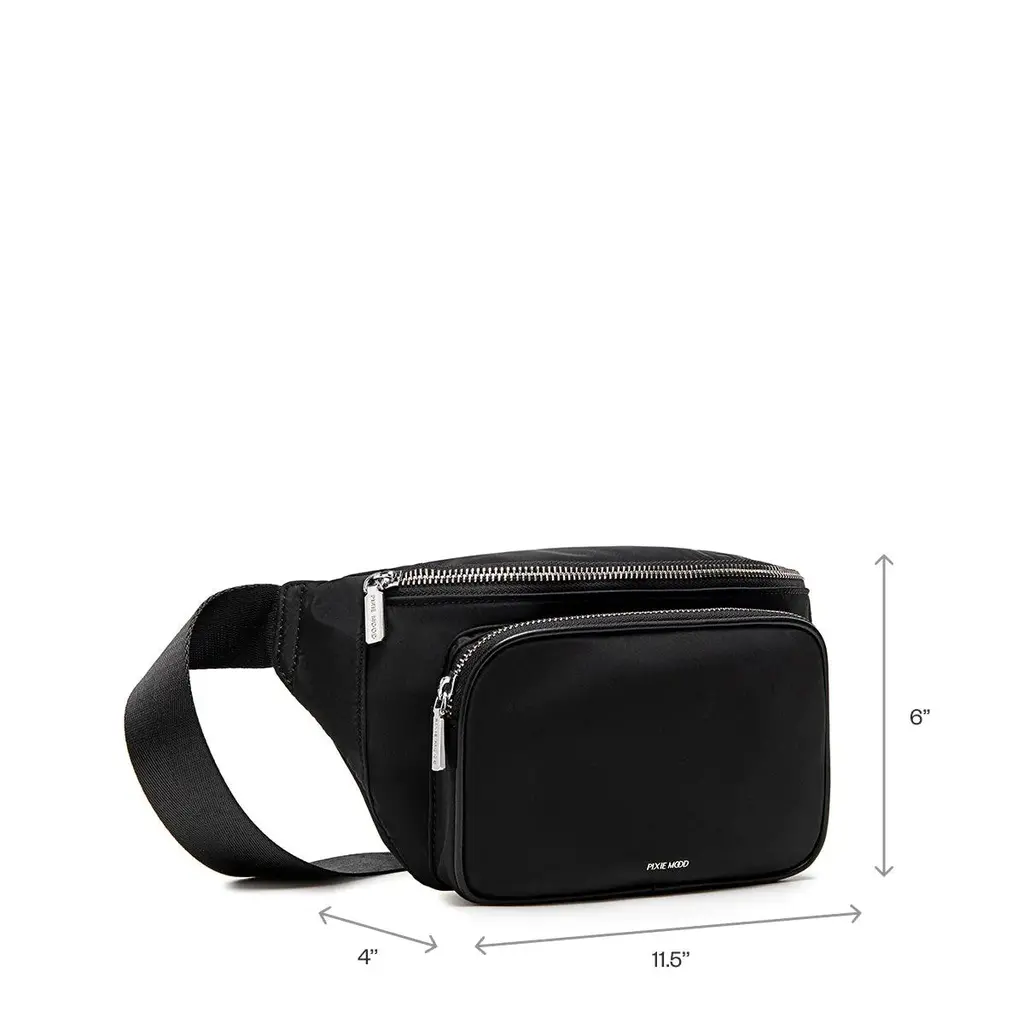 PIXIE MOOD PIXIE MOOD SAC AALIYAH FANNY PACK BLACK