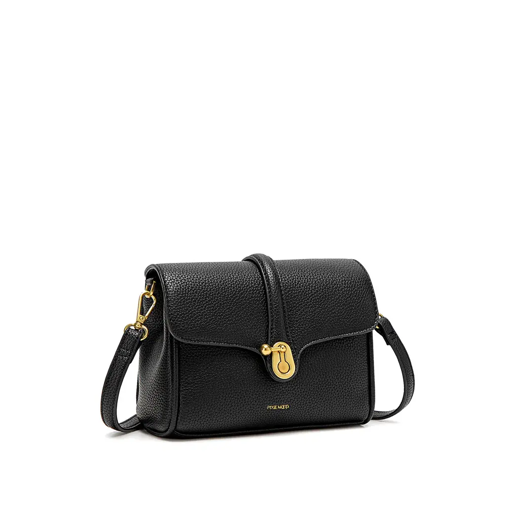 PIXIE MOOD PIXIE MOOD SAC LOCK CROSSBODY BLACK